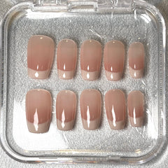 Neon Pink French Tip