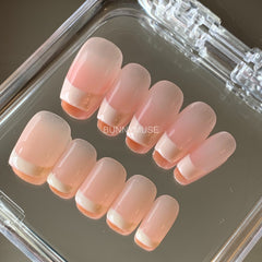 Neon Pink French Tip